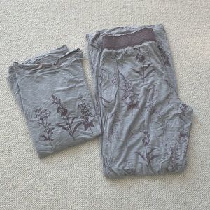 Silky Soft La Vie en Rose Pajama Set